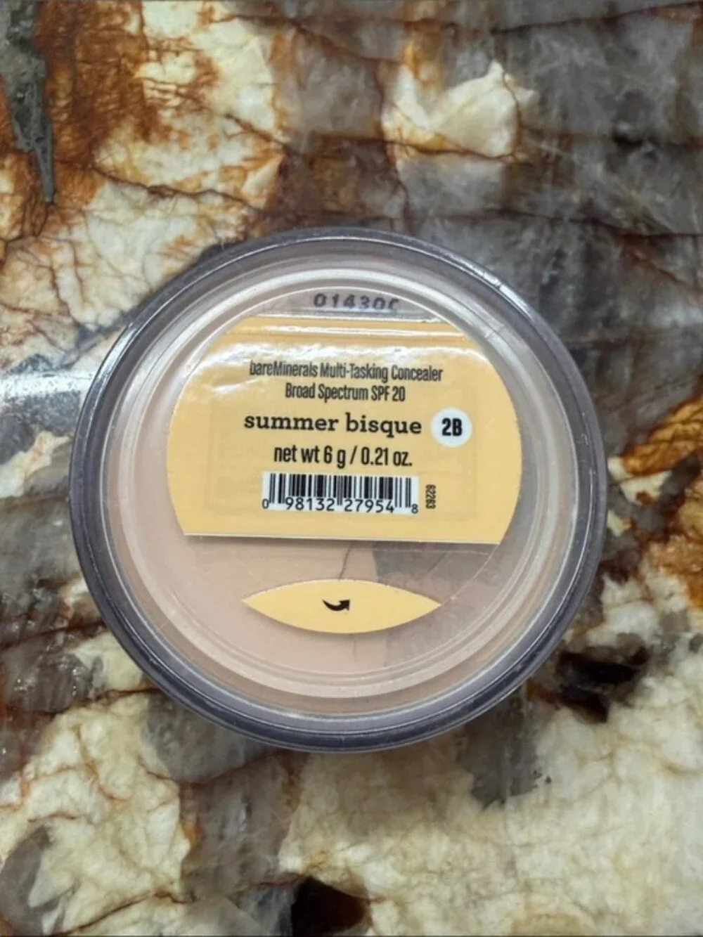 bareMinerals Concealer Summer Bisque New Sealed Jumbo Size 6g/.21 oz